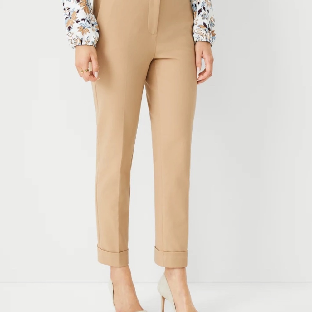 Ann Taylor Petite The Slim High Rise Trousers 4P NWT